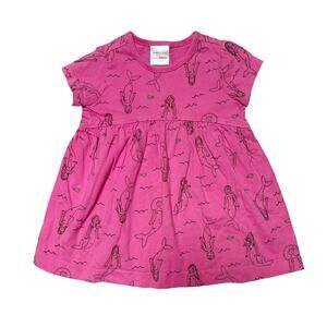 Hanna Andersson Organic Cotton Mermaid Dress 6-12m